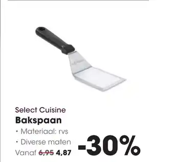 HANOS Select cuisine bakspaan aanbieding