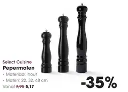 HANOS Select cuisine pepermolen aanbieding