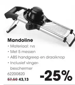 HANOS Mandoline aanbieding