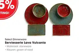 HANOS Select dinnerware serviesserie lava vulcania aanbieding