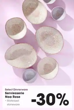 HANOS Select dinnerware serviesserie noa rose aanbieding