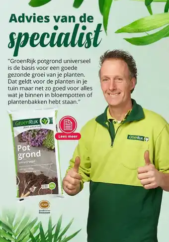 GroenRijk Pot Grond aanbieding