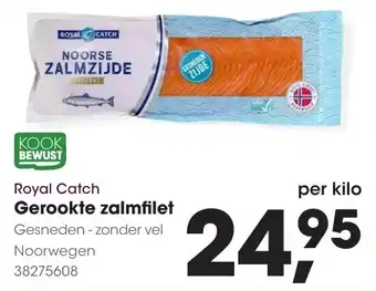 HANOS Royal Catch Gerookte Zalmfilet aanbieding