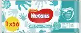 Bol.com Huggies – Billendoekjes All Over Clean – 1x56 stuks – Voor Billen, Handjes & Gezicht aanbieding