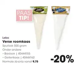 HANOS Verse Roomkaas aanbieding