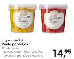 HANOS Sorpresa del Sol Zoete Pepertjes aanbieding