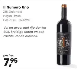 HANOS Il Numero Uno Zinfandel aanbieding