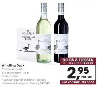 HANOS Whistling Duck aanbieding