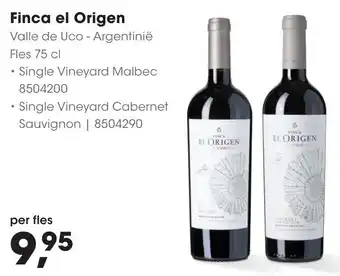HANOS Finca el Origen aanbieding