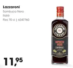 HANOS Lazzaroni Sambuca Nero aanbieding