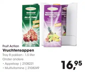 HANOS Fruit Action Vruchtensappen aanbieding