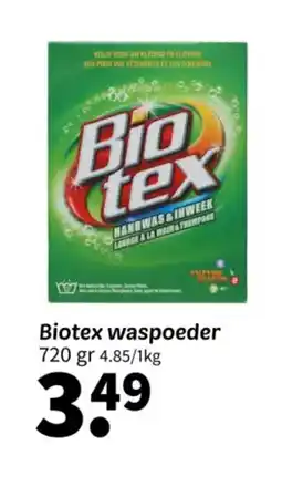 Wibra Biotex waspoeder aanbieding