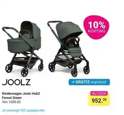 Van Asten BabySuperstore Kinderwagen Joolz Hub2 Forest Green aanbieding