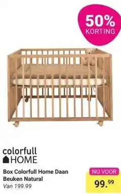 Van Asten BabySuperstore Box Colorfull Home Daan Beuken Natural aanbieding