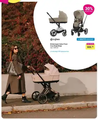 Van Asten BabySuperstore Kinderwagen Cybex Priam Cozy Beige/Beige aanbieding