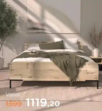 TotaalBED Bed Manchester | 140 x 200 cm | Hoekpoten aanbieding