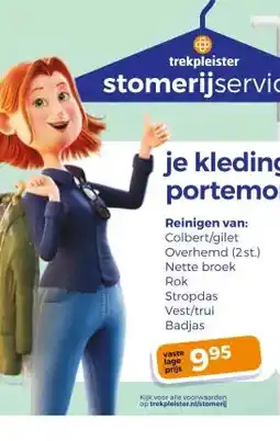 Trekpleister je kleding en je portemonnee blij Reinigen van: aanbieding