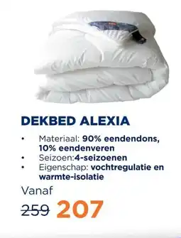 TotaalBED Dekbed Alexia 90% dons | 4-seizoenen aanbieding
