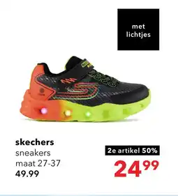 Scapino Skechers S-Lights Vortex 2.0 – Quantroid jongens sneakers zwart aanbieding
