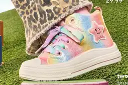 Scapino Blue Box meisjes regenboog sneakers aanbieding