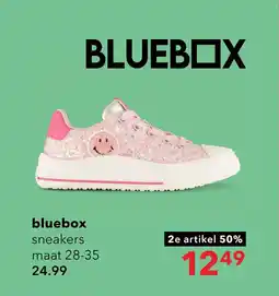 Scapino Blue Box hoge meisjes sneakers met glitters roze aanbieding