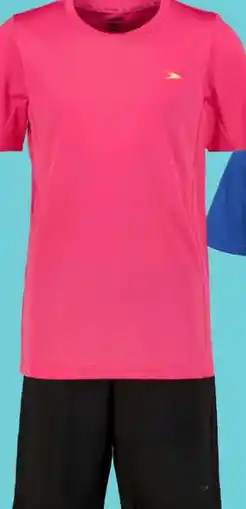 Scapino Dutchy tweedelige meisjes sport set roze zwart aanbieding