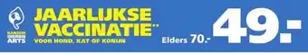Ranzijn JAARLIJKSE VACCINATIE aanbieding