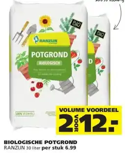 Ranzijn BIOLOGISCHE POTGROND RANZIJN aanbieding