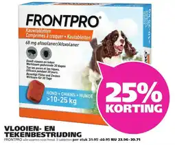 Ranzijn VLOOIEN- EN TEKENBESTRIJDING FRONTPRO aanbieding