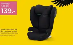 Prenatal Cybex Solution b3 i-fix volcano black aanbieding