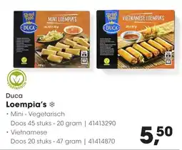 HANOS Duca Loempia's aanbieding