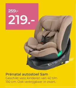 Prenatal Prénatal autostoel Sam aanbieding