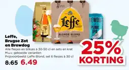 PLUS Leffe, Brugse Zoten Brewdog aanbieding