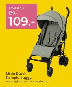 Prenatal Little Dutch Paraplu buggy aanbieding