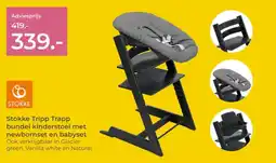 Prenatal Stokke Tripp Trapp bundel kinderstoel met newbornset en babyset aanbieding