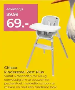 Prenatal Chicco kinderstoel Zest Plus aanbieding