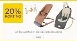 Prenatal op alle wipstoelen en wipstoel accessoires aanbieding