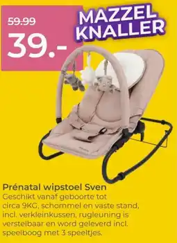 Prenatal Prénatal wipstoel Sven aanbieding