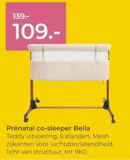 Prenatal Prénatal co-sleeper Bella aanbieding