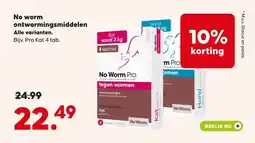 Pets Place No worm ontwormingsmiddelen Alle varianten. aanbieding