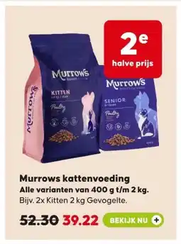 Pets Place Murrows kattenvoeding aanbieding