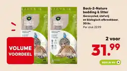 Pets Place Back-2-Nature bedding & litter aanbieding