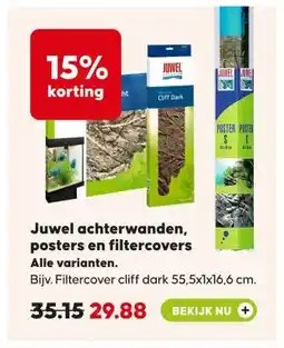 Pets Place Juwel achterwanden, posters en filtercovers aanbieding