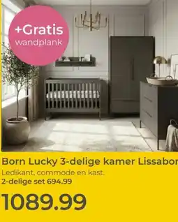 Prenatal Born Lucky 3-delige kamer Lissabon aanbieding