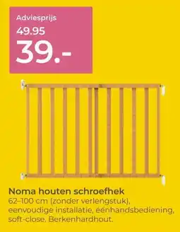 Prenatal Noma houten schroefhek aanbieding