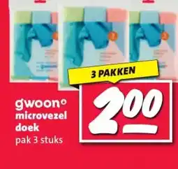 Nettorama gwoono microvezel doek aanbieding