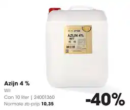 HANOS Azijn 4 % Wit aanbieding