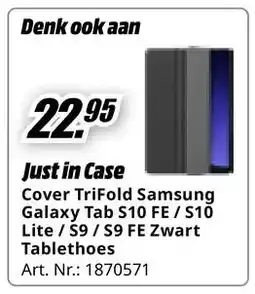MediaMarkt Bekijk Just In Case Tablethoes[link] aanbieding