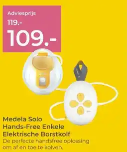 Prenatal Medela Solo Hands-Free Enkele Elektrische Borstkolf aanbieding
