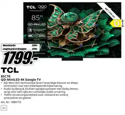 MediaMarkt Bekijk TCL QD-MiniLED 4K Google TV[link] aanbieding